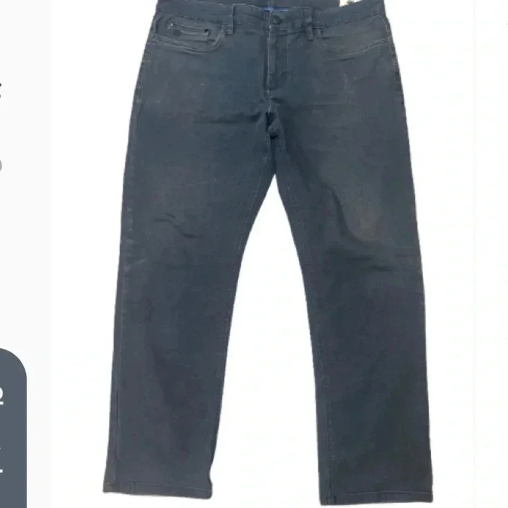 ENGLISH LAUNDRY DENIM JEANS  CHARCOAL GRAY‎ STRAIGHT LEG STRETCH SIZE 36x30